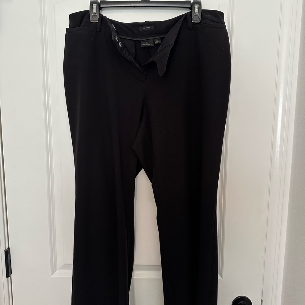 Worthington curvy fit trouser leg